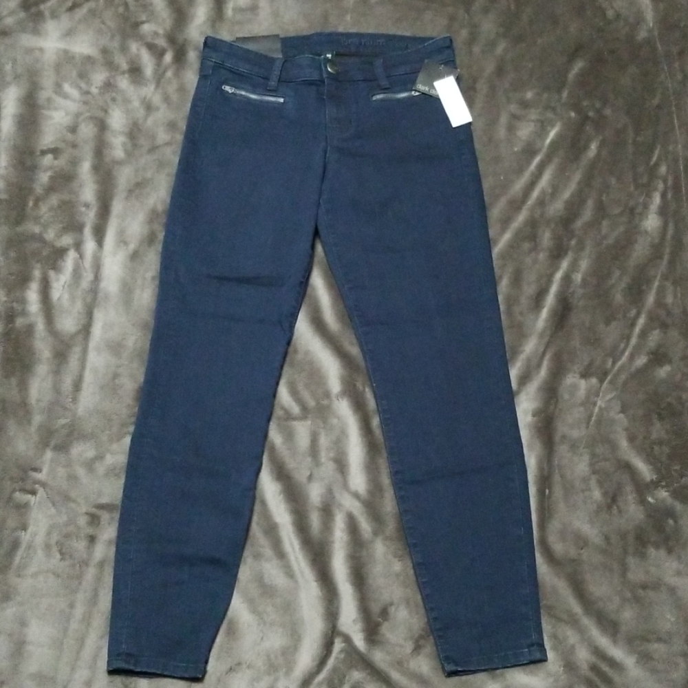 GAP PREMIUM SUPER SKINNY DARK WASH STRETCH JEANS - Picture 2 of 7